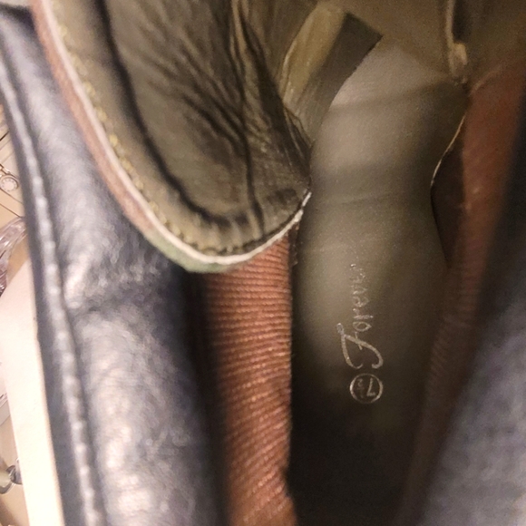 Forever 21 camo stiletto Ankle boot / booties - Picture 8 of 8